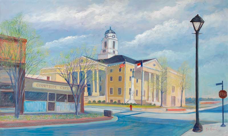 Pitt County Courthouse Painting and Prints Greenville