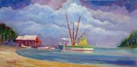 Coastal Oil Painting